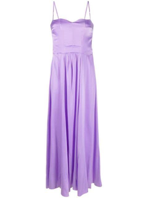 A-line silk-blend dress by FORTE_FORTE