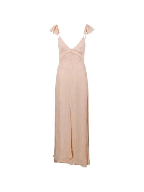 Les Fils d'Argent ruffled maxi dress by FORTE_FORTE