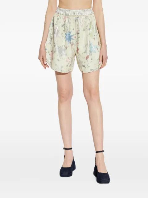 Les Folies patterned shorts by FORTE_FORTE
