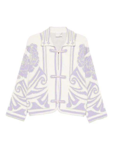Peonia My Love toggle-fastening cardigan by FORTE_FORTE