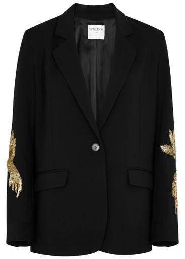 Sequin-embellished blazer by FORTE_FORTE