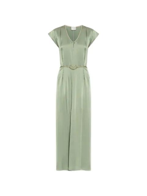 V-neck belted dress by FORTE_FORTE
