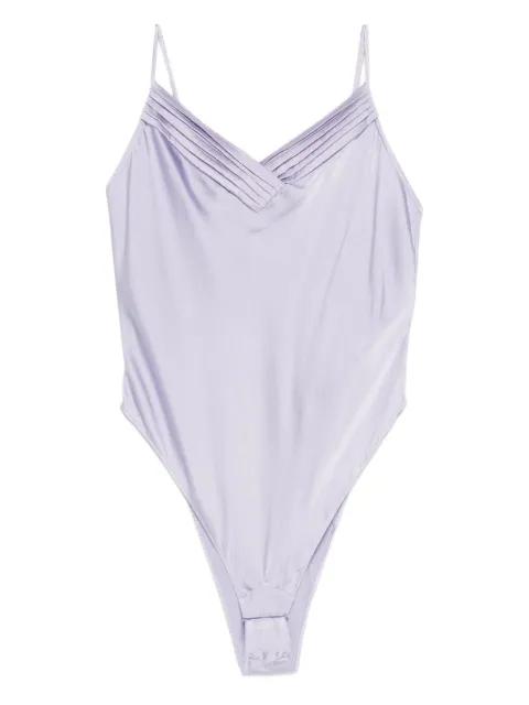 V-neck ruched body by FORTE_FORTE