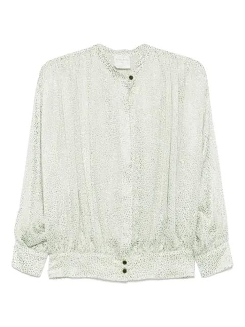 abstract-pattern blouse by FORTE_FORTE