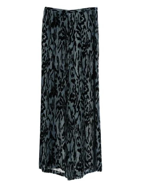 animal-print trousers by FORTE_FORTE