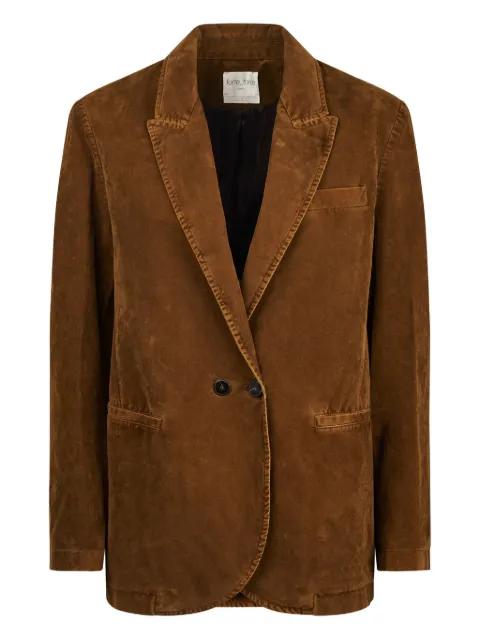 button pocket blazer by FORTE_FORTE