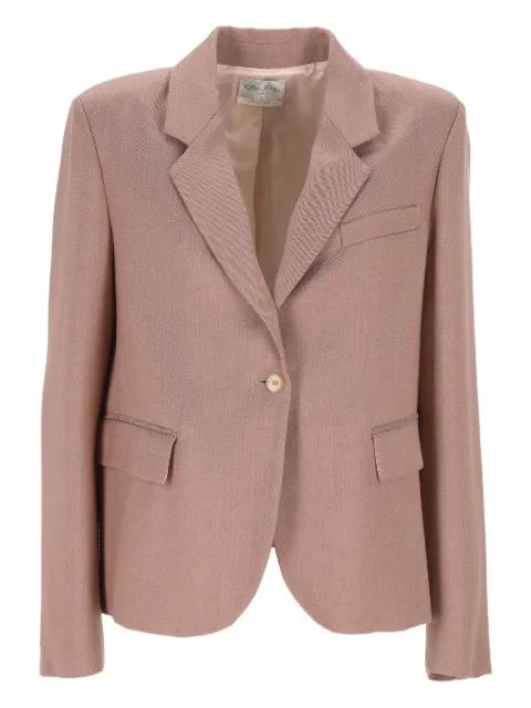 button single-breasted blazer by FORTE_FORTE