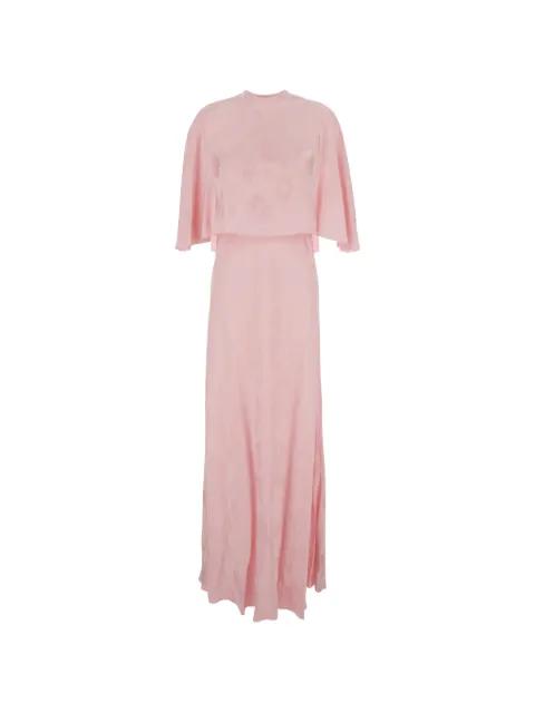 cape maxi dress by FORTE_FORTE