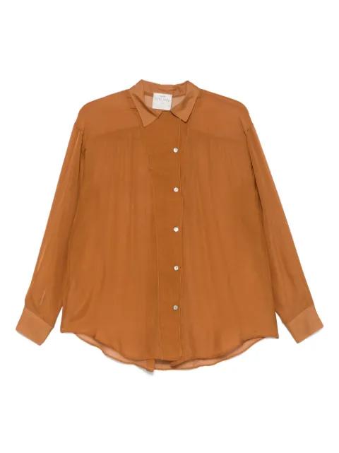 chiffon silk shirt by FORTE_FORTE