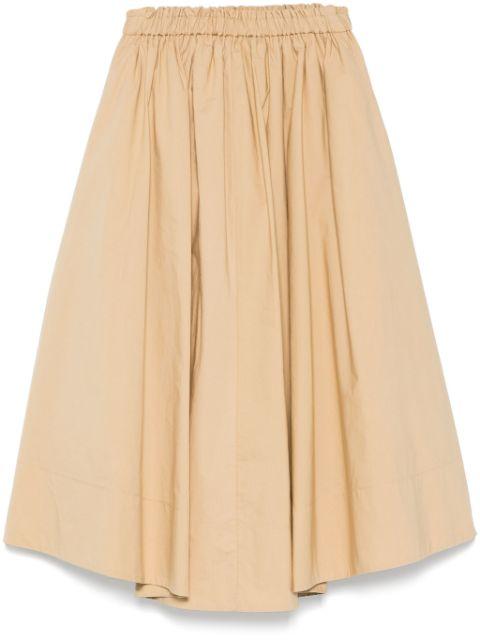 cotton midi skirt by FORTE_FORTE