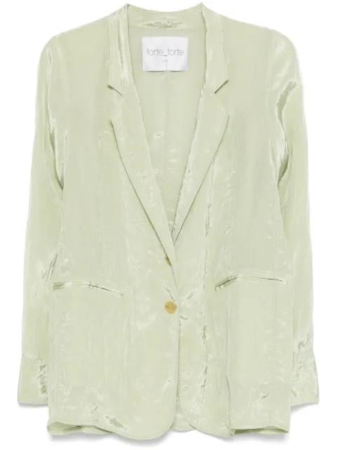 crinkled blazer by FORTE_FORTE
