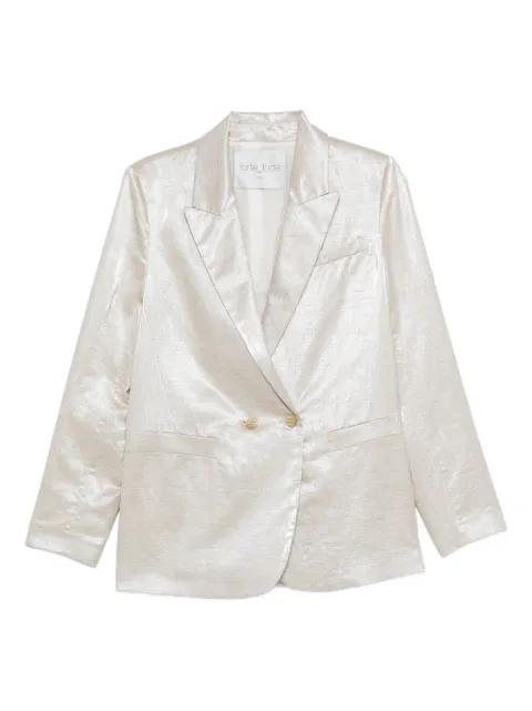 double-breasted cloth jacket by FORTE_FORTE