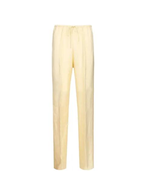drawstring-fastening trousers by FORTE_FORTE