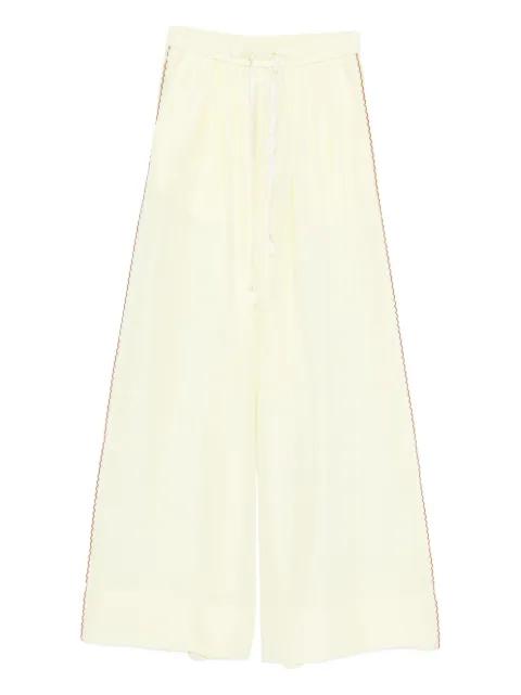 drawstring scalloped trousers by FORTE_FORTE