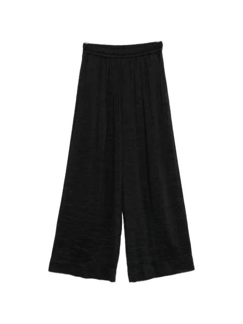 elasticated-waistband trousers by FORTE_FORTE