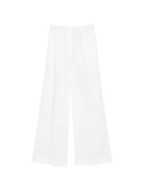 elasticated-waistband trousers by FORTE_FORTE