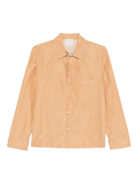embellished pocket shirt by FORTE_FORTE