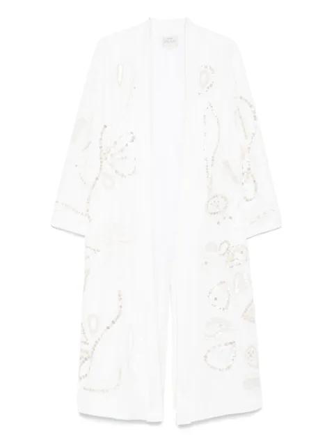 embroidered coat by FORTE_FORTE