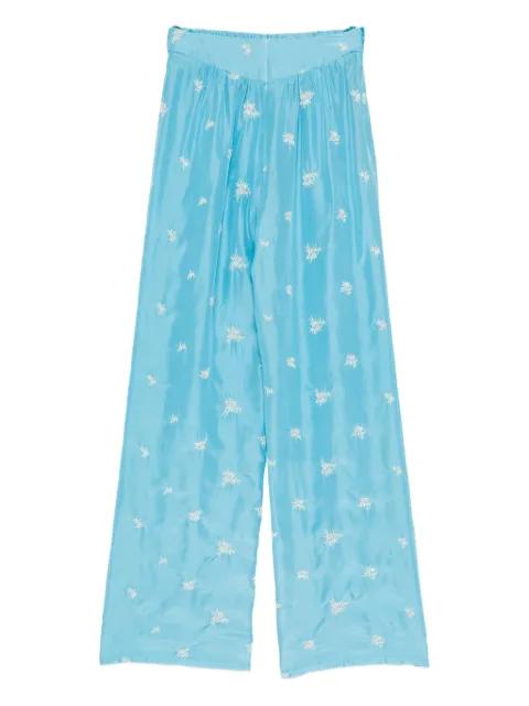 embroidered trousers by FORTE_FORTE