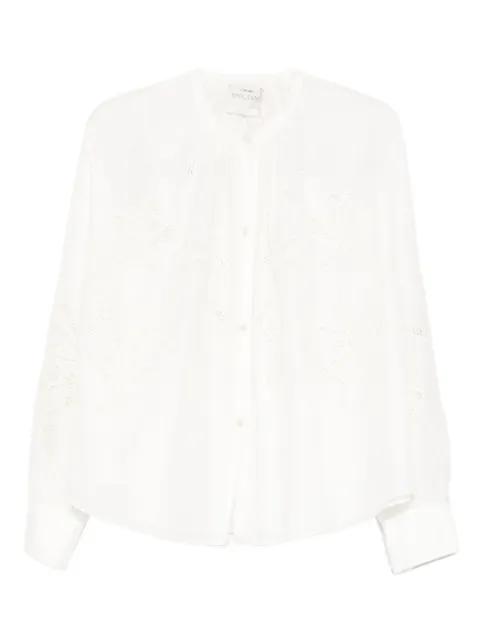 floral-embroidered blouse by FORTE_FORTE