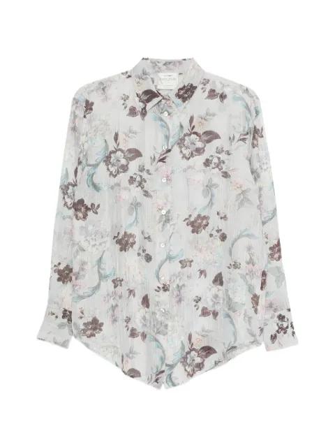 floral-pattern long-sleeve shirt by FORTE_FORTE