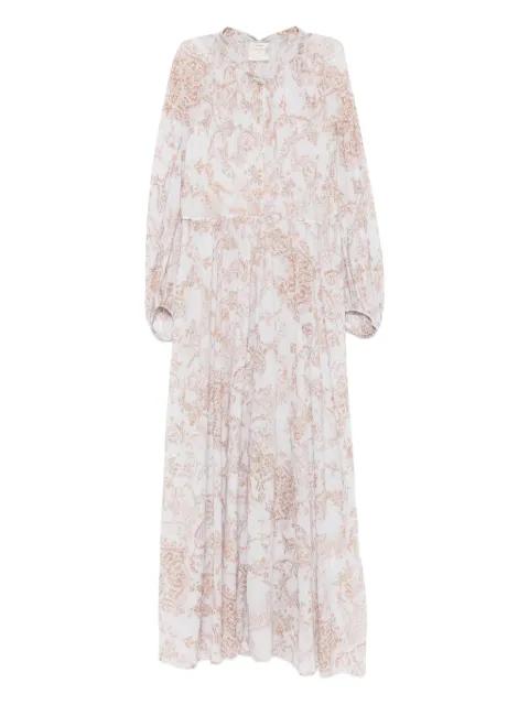 floral-print maxi dress by FORTE_FORTE