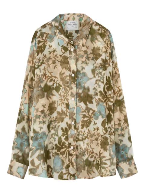 floral-print shirt by FORTE_FORTE