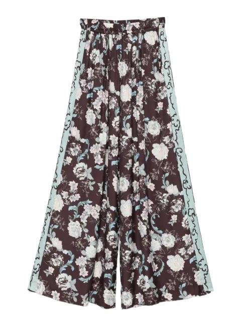 floral print trousers by FORTE_FORTE