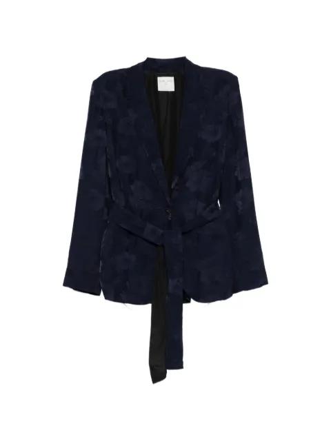 floral tie jacket by FORTE_FORTE