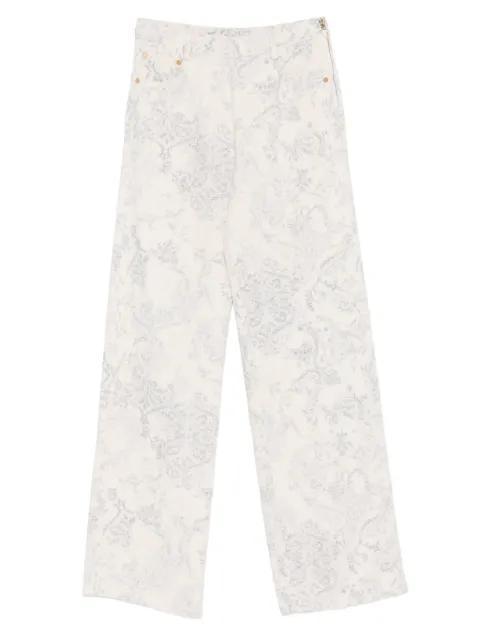 floral trousers by FORTE_FORTE