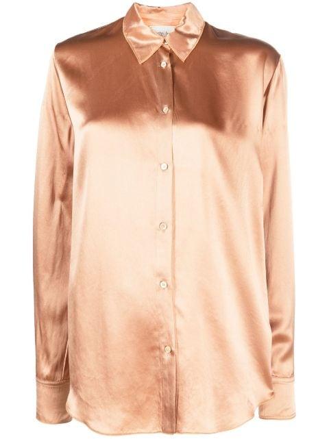 fluid long-sleeve shirt by FORTE_FORTE