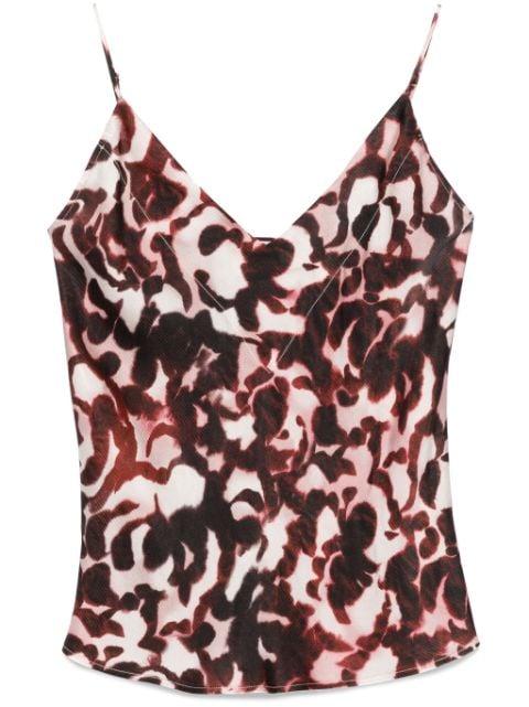 graphic-print top by FORTE_FORTE