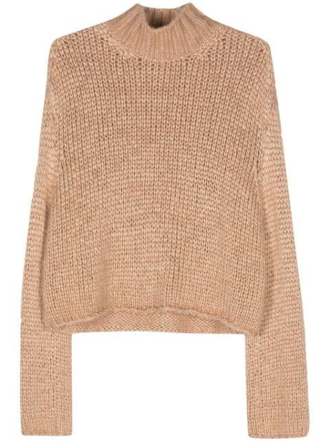 high-neck jumper by FORTE_FORTE