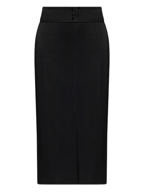 high-waisted midi skirt by FORTE_FORTE