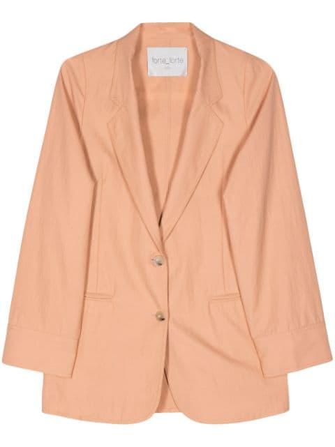 italian-vents twill blazer by FORTE_FORTE