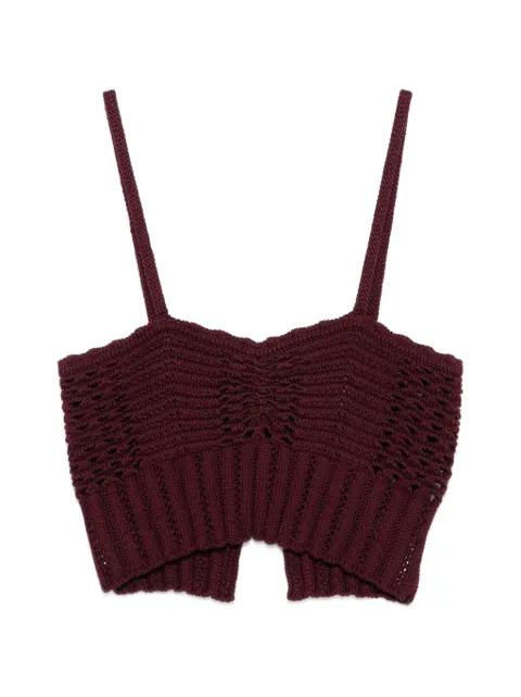 knitted bralette top by FORTE_FORTE