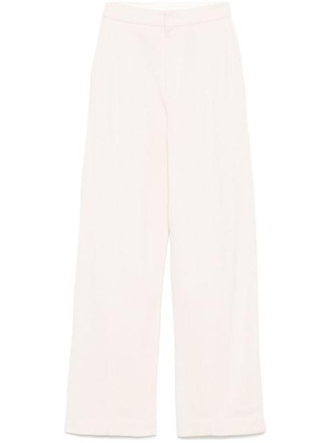 knitted straight-leg trousers by FORTE_FORTE