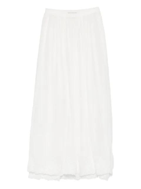 lace-trim skirt by FORTE_FORTE