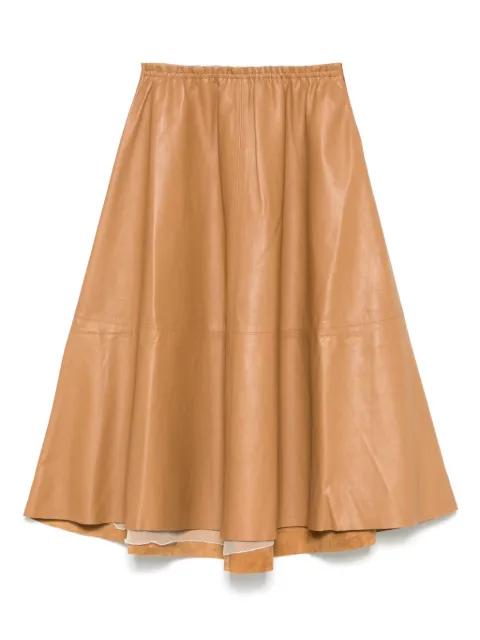 leather skirt by FORTE_FORTE