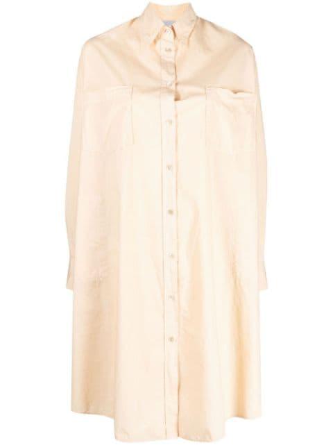 long-sleeve shirt dress by FORTE_FORTE
