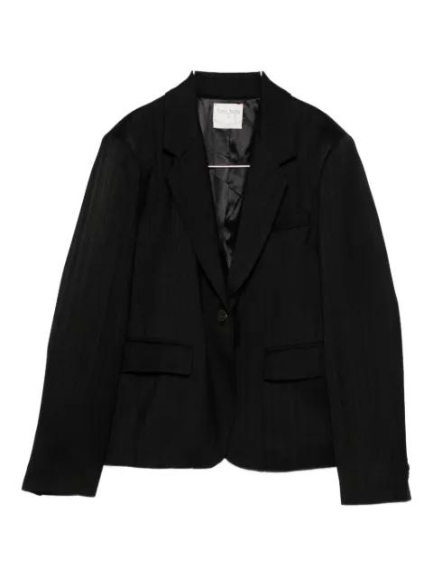 pinstripe single-breasted blazer by FORTE_FORTE