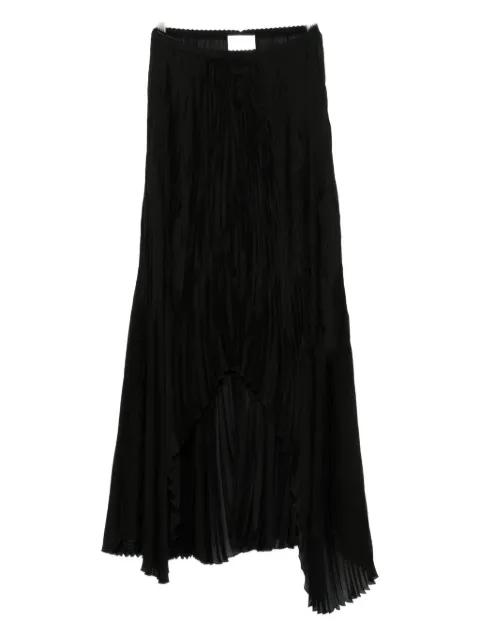 pleated asymmetric skirt by FORTE_FORTE