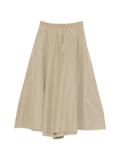 pleated midi skirt by FORTE_FORTE
