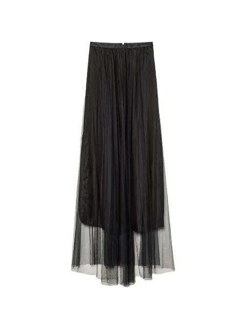 pleated tulle skirt by FORTE_FORTE