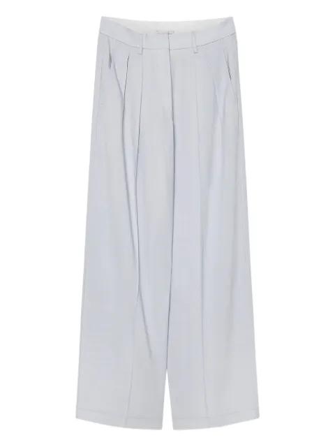 pleated wide-leg trousers by FORTE_FORTE