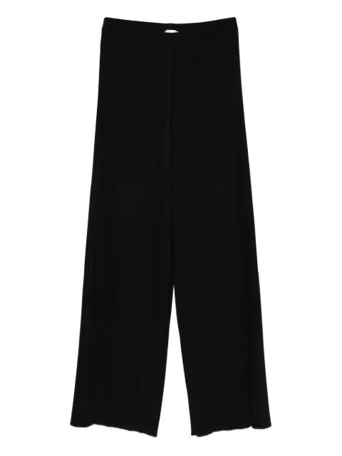 plissé crepe trousers by FORTE_FORTE
