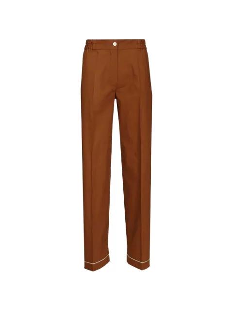 poplin pajama trousers by FORTE_FORTE