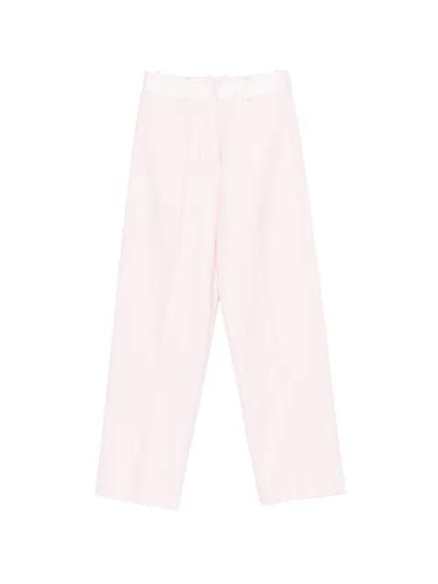 pressed-crease trousers by FORTE_FORTE