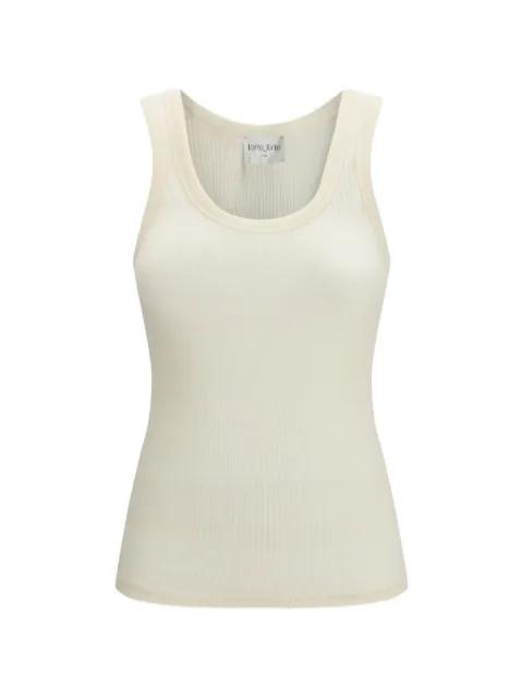 ribbed U-neck top by FORTE_FORTE