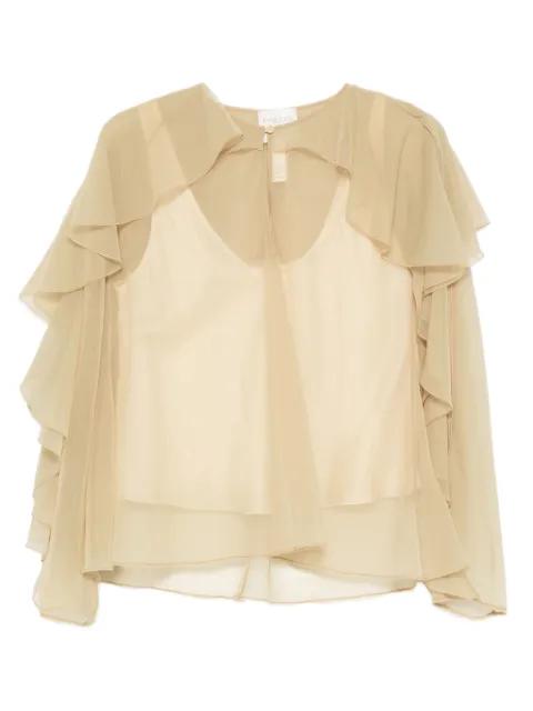 ruffled blouse by FORTE_FORTE